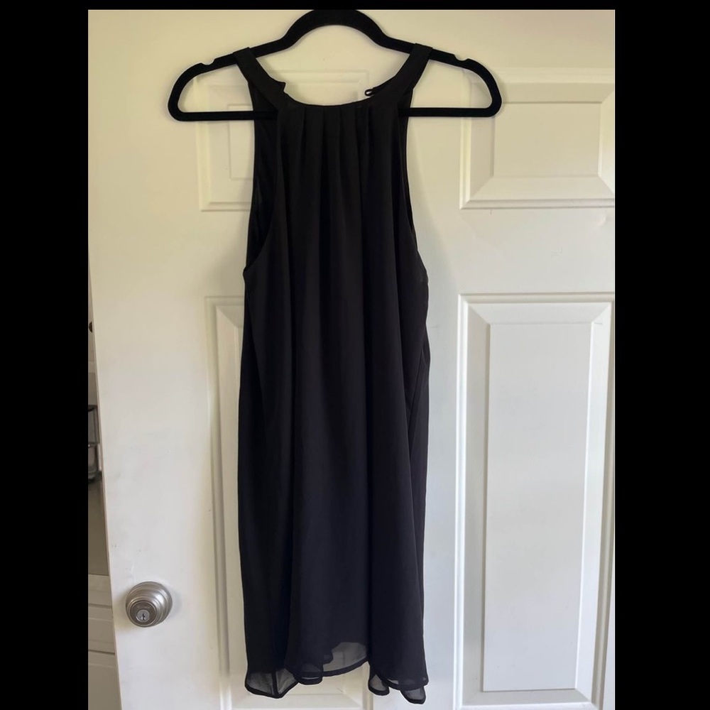 ASTR DRESS XS BLACK SIMPLE